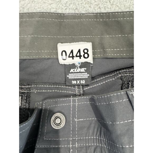 KÜHL Renegade Pants Men’s 38x32 Carbon Gray Outdoor Hiking Klassik Fit Tapered - Picture 16 of 16